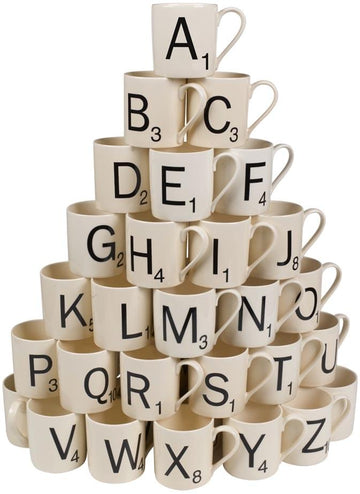 Scrabble Coffee Mug - Choose Your Letters Letter Y