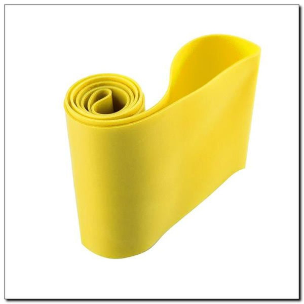 Exercise rubber HMS GU04 YELLOW 0.4 x 50 x 500 MM 17-33-010